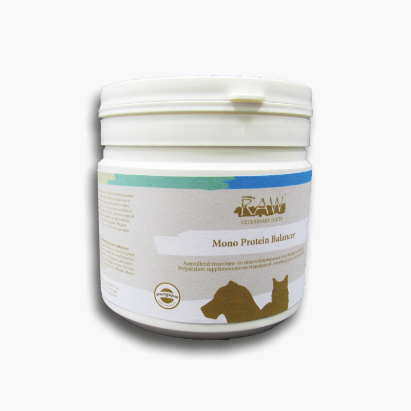 Raw veterinary diets - mono protein balancer
