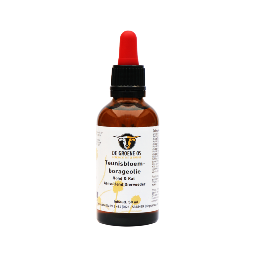 De Groene Os - Teunisbloemolie Hond & Kat
