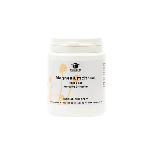De Groene Os - Magnesiumcitraat Hond & Kat